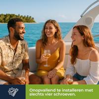 Set van twee waterbestendige konische 5 inch luidsprekers met rooster 80w / 8 ohm (1 paar) Velleman - Velleman - thumbnail