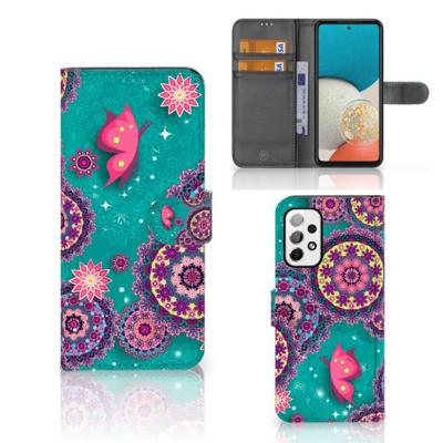 Samsung Galaxy A73 5G Hoesje Cirkels en Vlinders