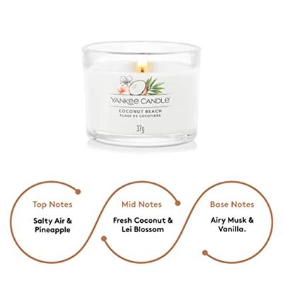 Yankee Candle Coconut beach filled votive