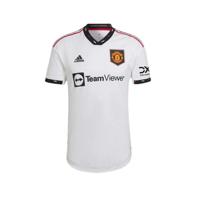 Manchester United Shirt Uit Junior 2022/2023 - Maat 128 - Kleur: RoodWitZwart | Soccerfanshop - thumbnail