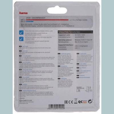 Hama Sd/Microsd Card Reader 8In1
