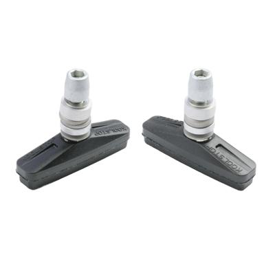 Koolstop remschoenen V-brake City pad zwart (2st)