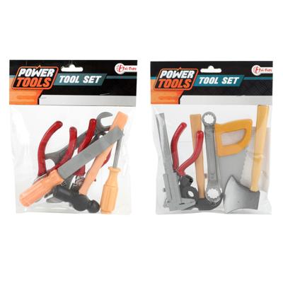 Toi-Toys Power tools gereedschapset in zak, 7dlg.