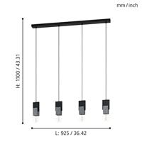 Eglo Design hanglampLobatia - 99532 - thumbnail