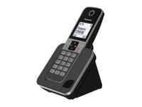 Panasonic kx-tgd310nlg single dect telefoon zwart/grijs - thumbnail