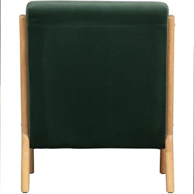 WOOOD Fauteuil 'Mark' Velvet, kleur Groen