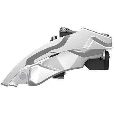 Sunrace Voorderailleur m924 9v dual pull zilver