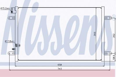 Condensator, airconditioning 94854