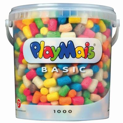 Playmais basic emmer 10 liter (> 1000 stukjes)