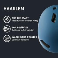 Olympic Sportswear Alpina sports urban helm haarlem 52-57 mat blauw - thumbnail