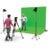 Wentex P&D Chromakey Curtain 400 (h) x 290 (w) green screen - thumbnail