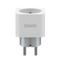 SAVIO WI-FI slim stopcontact, 16A, AS-01, Wit - thumbnail