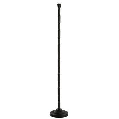 Light & Living Vloerlamp 'Kabati' 147cm hoog, kleur Mat Zwart (excl. kap)