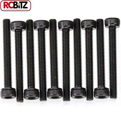 M3x25mm Cap Head (Black) (10pcs) (AXA089)