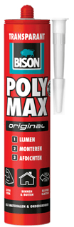 Bison Poly Max Original Transparant Crt 300G*12 Nl - 6306540 - 6306540 Bison Poly Max Original Transparant Crt 300G*12 Nl - 6306540 - 6306540
