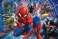 Clementoni legpuzzel super color maxi spiderman, 60st. - thumbnail
