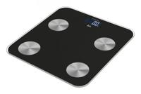 Digitale Personenweegschaal JATA HBAS1155 Zwart Glas Gehard glas 180 kg - thumbnail