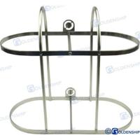 Portadefensas y soportes defensas GS62105 - SOPORTE 2 DEFENSAS INOX 2X20 CM - thumbnail