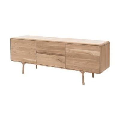 Gazzda Fawn Sideboard Naturel - Houten Dressoir - 180 x 45 cm