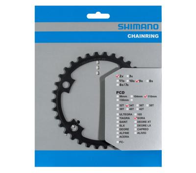 Shimano kettingblad 34t sora fc-r3000 9 speed