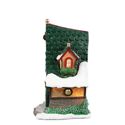 No. 4 Elf Lane battery operated (3V) II Kerst LEMAX - Lemax