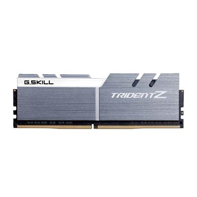 G.Skill Trident Z F4-3200C16Q-32GTZSW - Geheugen - DDR4 - 32 GB: 4 x 8 GB - 288-PIN - 3200 MHz - CL16 G.Skill Trident Z F4-3200C16Q-32GTZSW - Geheugen - DDR4 - 32 GB: 4 x 8 GB - 288-PIN - 3200 MHz - CL16