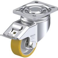 Blickle LH-ALTH 80K-FI Zwenkwiel met rem Wieldiameter: 80 mm Draagvermogen (max.): 200 kg 1 stuk(s) - thumbnail