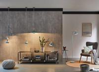 Paulmann Neordic Juna 79655 Hanglamp LED E27 20 W Zachtgroen, Koper, Hout - thumbnail