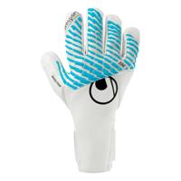 Uhlsport FM Cybertec Absolutgrip HN Keepershandschoenen Wit Felblauw Zwart - thumbnail
