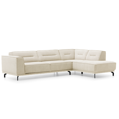 Hoekbank Bora Beige Stof