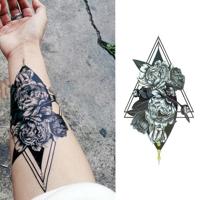 2 PC'S kleine volledige arm tijdelijke waterdichte Tattoo stickers (xqb013) - thumbnail