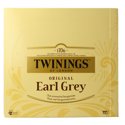 Twinings Earl grey envelop 100 Zakjes