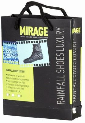 Mirage regenschoenen rainfall luxury xl zwart