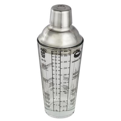 Xavax cocktailshaker van glas 400 ml