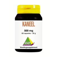 Kaneel cinnamomum verum 500mg puur 60 Capsules - thumbnail