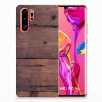 Huawei P30 Pro | Bumper Hoesje | Old Wood - thumbnail