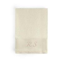 Handdoek borduren - Beige - thumbnail