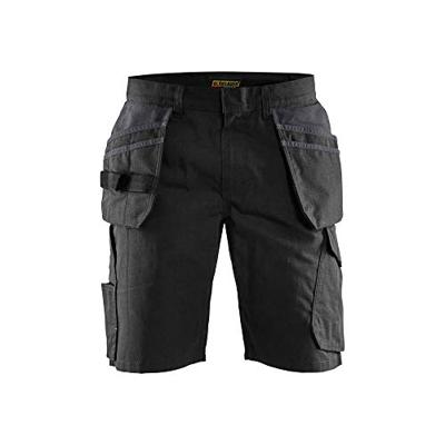 Blåkläder Service short met spijkerzakken 14941330 | Zwart/Donkergrijs | Maat 52 - 7330509689158