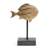 Riviera Maison - Fish Statue S - Bruin - thumbnail