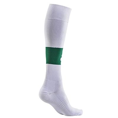 Craft 1905581 Squad Contrast Sock - White/Team Green - 43/45
