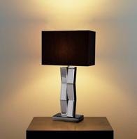 Searchlight SchemerlampMirror zwart met spiegelglas - EU5110BK - thumbnail