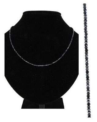Edelstenen Ketting Spinel Zwart met Coating - Summer Vibes
