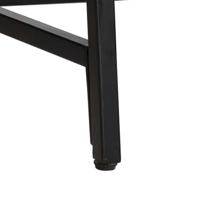 Eettafel 200x100x75 cm massief mangohout - thumbnail