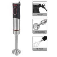 Profi Cook PC-SMS 1226 Staafmixer 1000 W Automatische start-stop RVS, Zwart - thumbnail