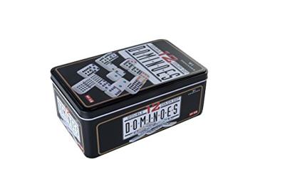 Domino dubbel 12 in blik - 91 stenen