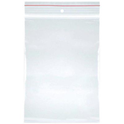 OFFICE products gripsealzakje, transparant, pak van 100 stuks, ft 170 x 230 mm