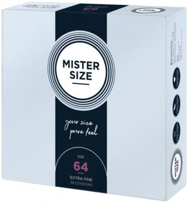 MISTER SIZE XXL condooms maat 64 MISTER SIZE XXL condooms maat 64