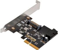 Silverstone ECU04-E interfacekaart/-adapter Intern USB 3.2 Gen 1 (3.1 Gen 1) - thumbnail