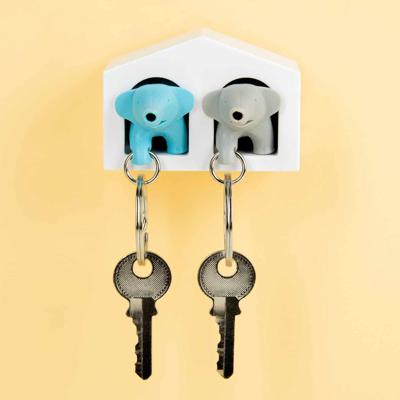 Duo Elephant Sleutelhanger