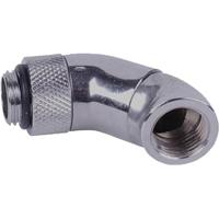 Alphacool HF angle adapter double 45° rotatable G1/4 AG to G1/4 IG verbinding - thumbnail